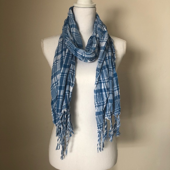 Aeropostale Plaid Soft Scarf - Picture 1 of 5